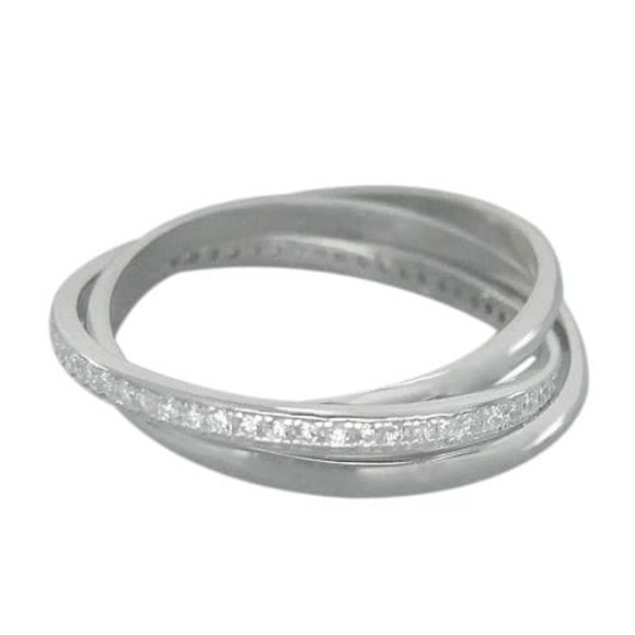 Sterling Silver 3 piece Ring - Picture 1 of 1